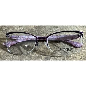 Vogue VO3981 812-S Purple Maroon Eyeglasses FRAMES ONLY 52-17-135mm G4